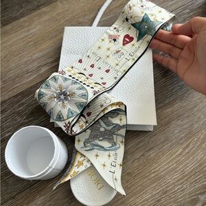 Christian Dior mitzah scarf Tarot series